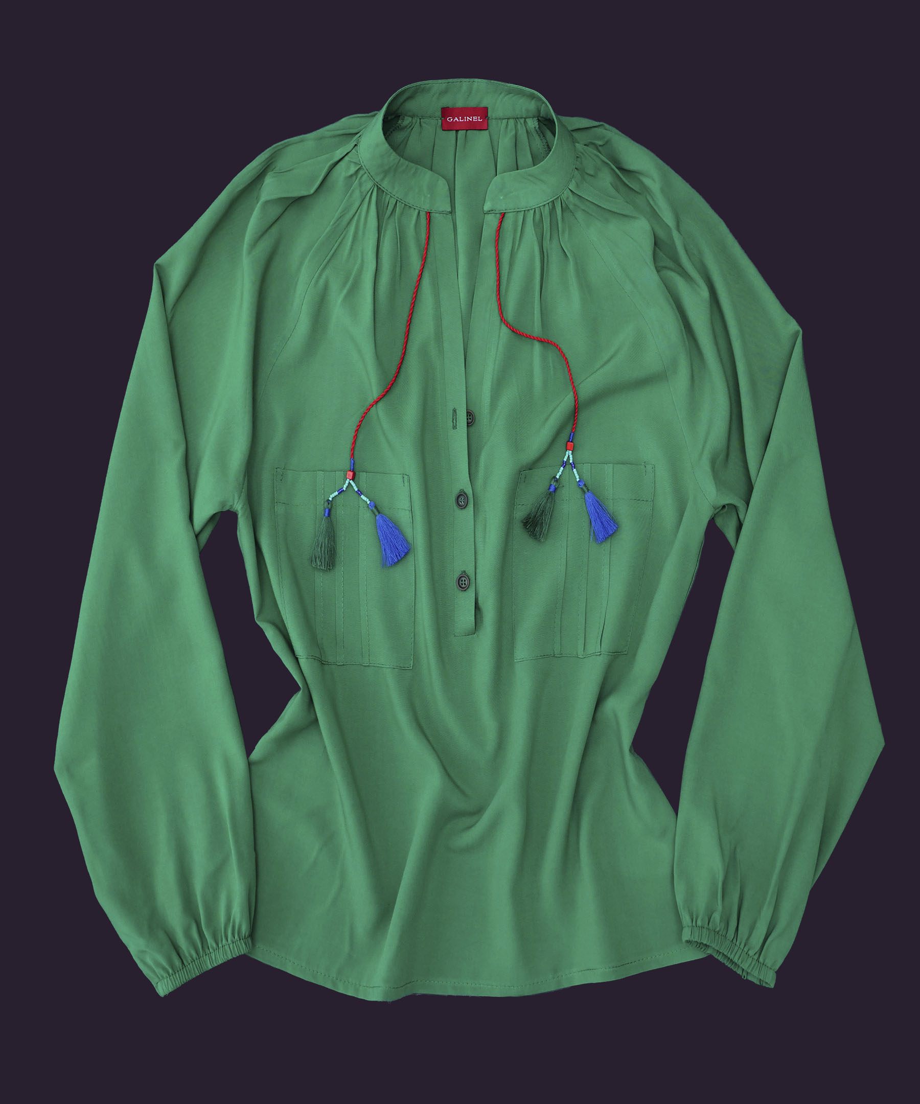 ДИЗАЙНЕРСКА ТУНИКА EMERALD GREEN
