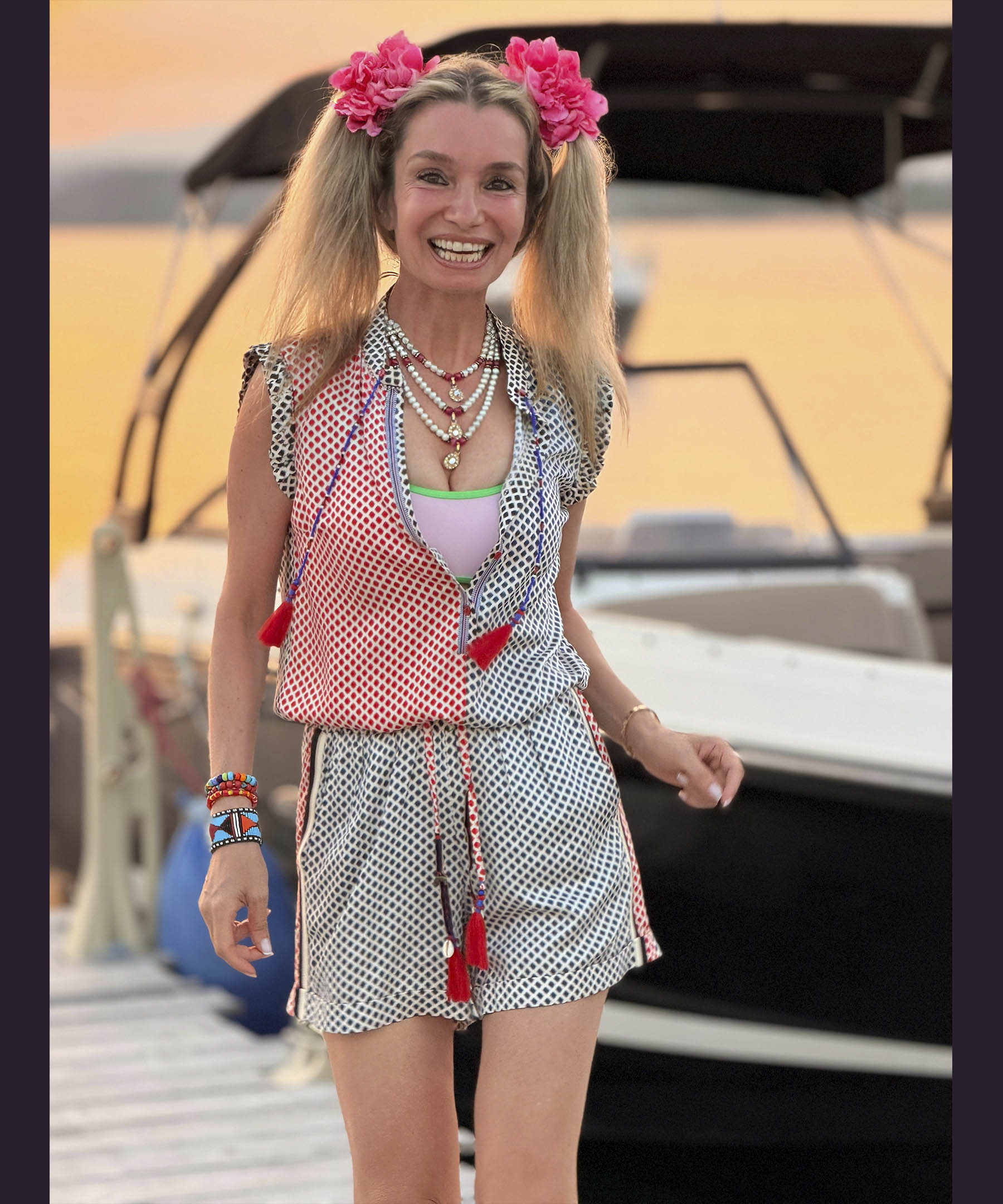DESIGNER BERMUDA SHORTS Blue OCEAN