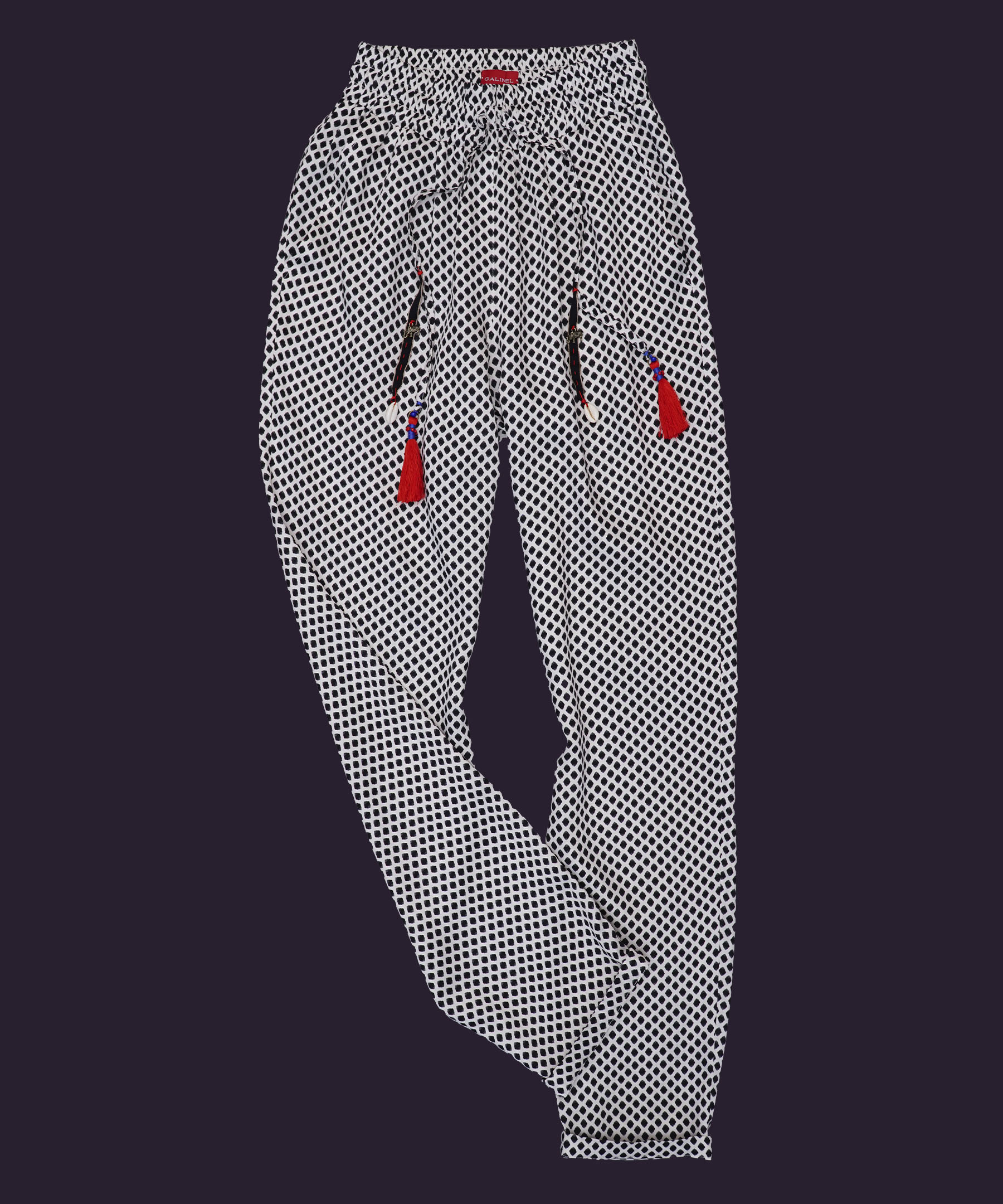 OCEAN MOSAIC DESIGNER PANTS