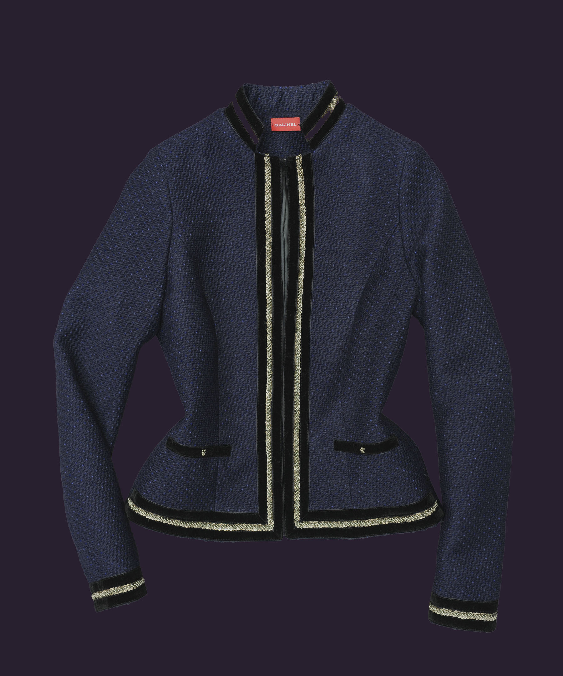 Coco Bleu Nuit Statement Jacket