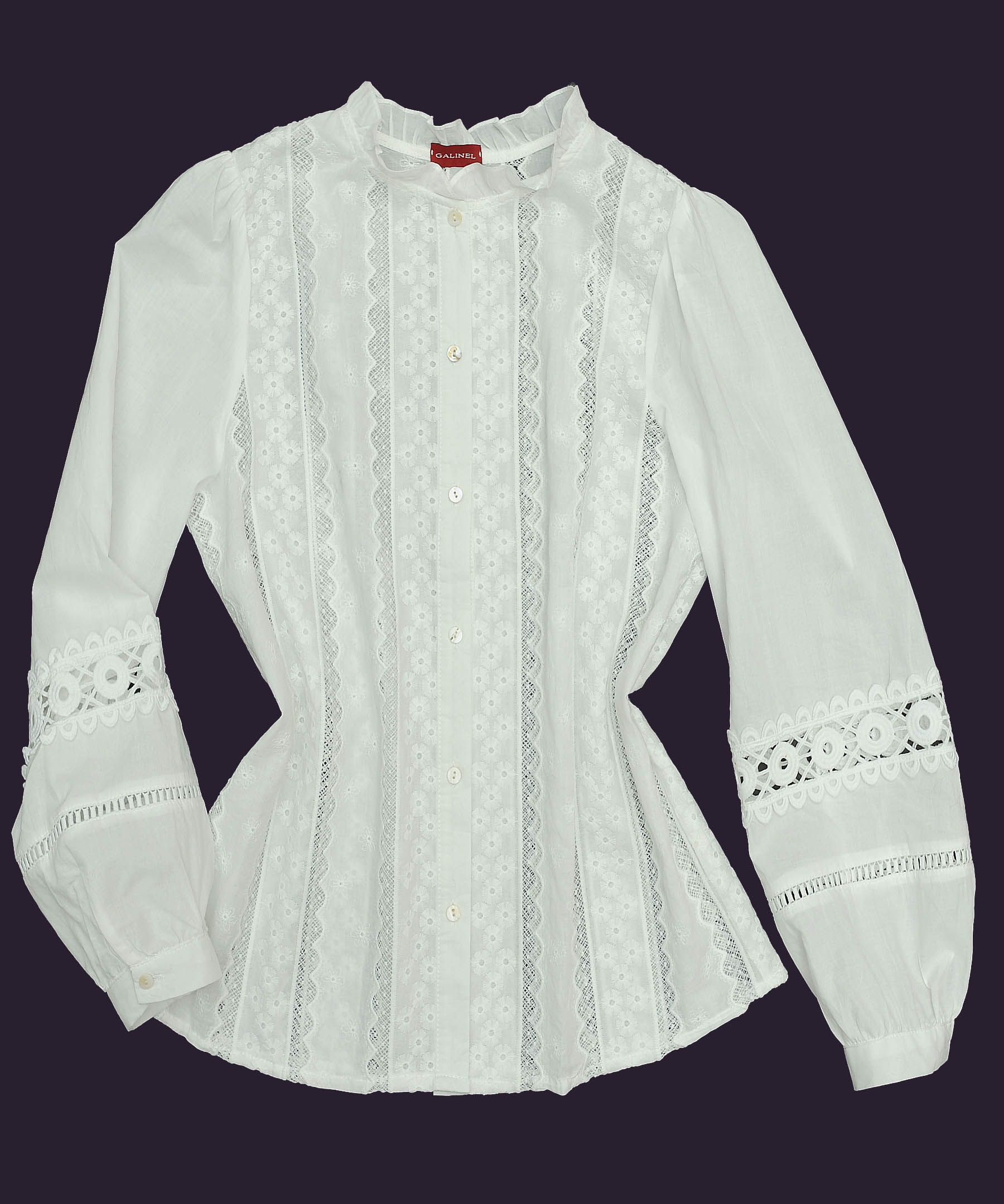 Fiore Bianco Designer Shirt